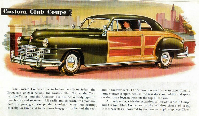 1946 Chrysler Town And Country Folder Page 4